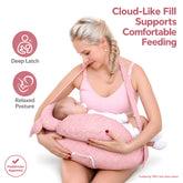 Ergonomic Nursing Pillow for Calm Feeds