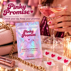 Drink Test Nail Stickers – Portable Drink Safety Test 💅