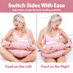 Ergonomic Nursing Pillow for Calm Feeds