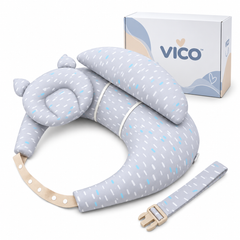 Ergonomic Nursing Pillow for Calm Feeds