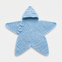 Star Nest Crochet Baby Wrap